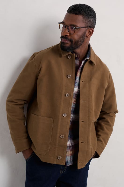 des hommes ivo coton peigné travailleur veste