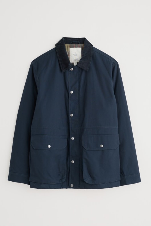les hommes marlin coton biologique manteau