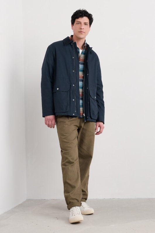 les hommes marlin coton biologique manteau