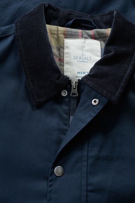 les hommes marlin coton biologique manteau