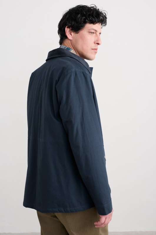 les hommes marlin coton biologique manteau