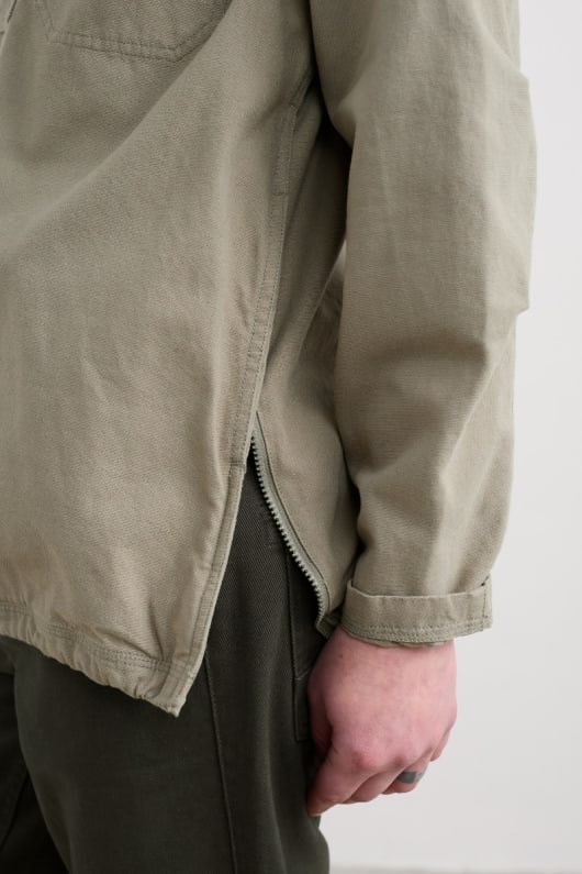 les hommes de pierre dargile bio coton pull blouse