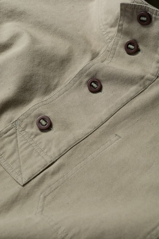 les hommes de pierre dargile bio coton pull blouse