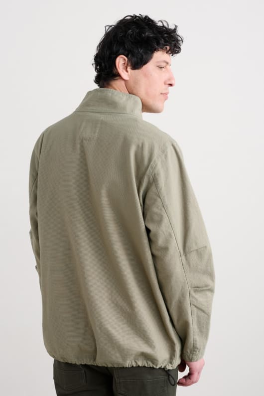 les hommes de pierre dargile bio coton pull blouse