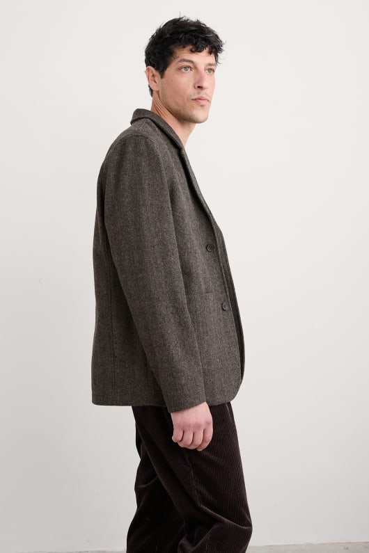 des hommes pelynt texturé blazer