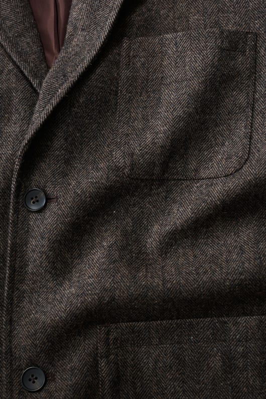 des hommes pelynt texturé blazer