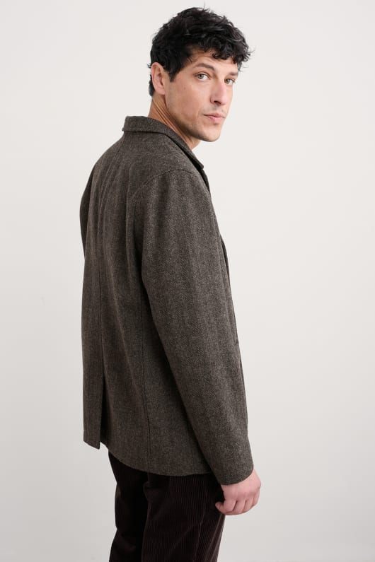 des hommes pelynt texturé blazer