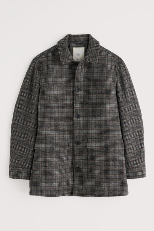 des hommes rowlocks vérifier manteau