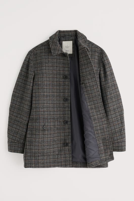 des hommes rowlocks vérifier manteau