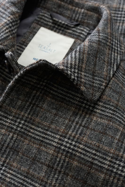 des hommes rowlocks vérifier manteau