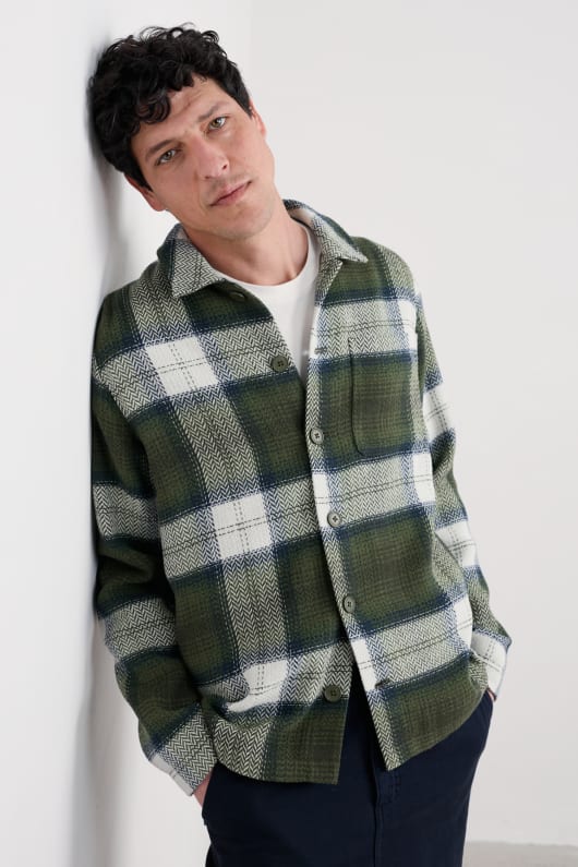 les hommes dancrage de la maison overshirt