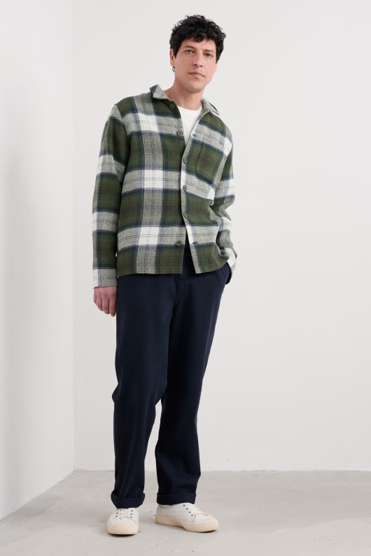 les hommes dancrage de la maison overshirt
