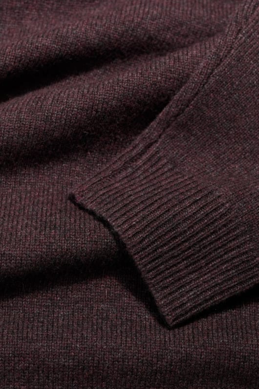 des hommes cleer mélange de laine dagneau cardigan