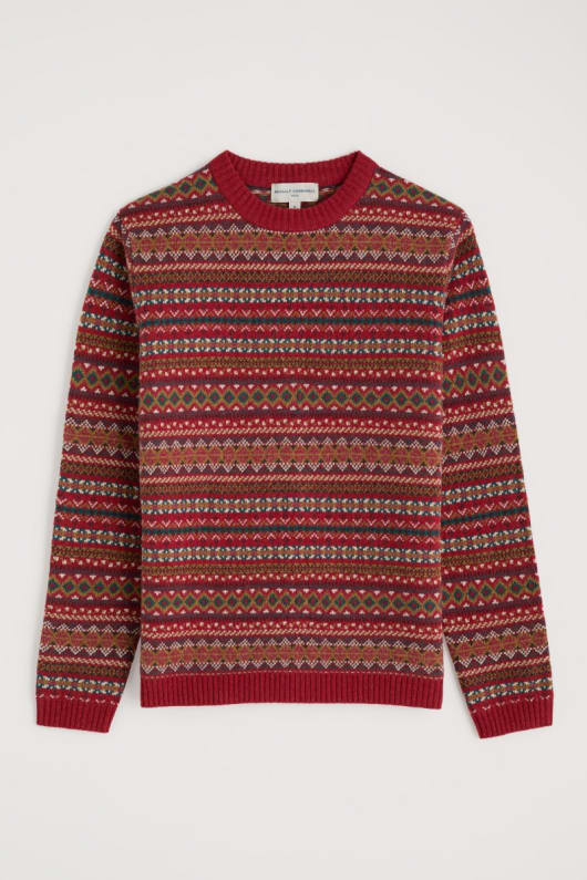 les hommes de la drisse de cavalier de fair isle
