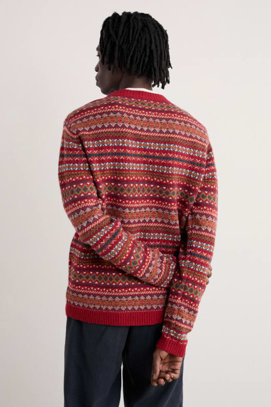 les hommes de la drisse de cavalier de fair isle