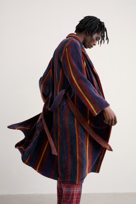 des hommes rosemergy rayé robe