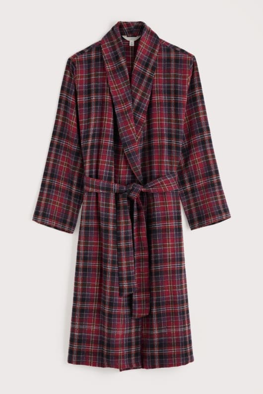 les hommes du matelot vérifié flanelle robe