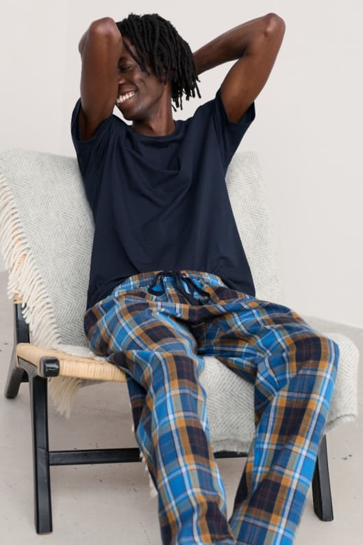 des hommes trevothen pyjama manches courtes set