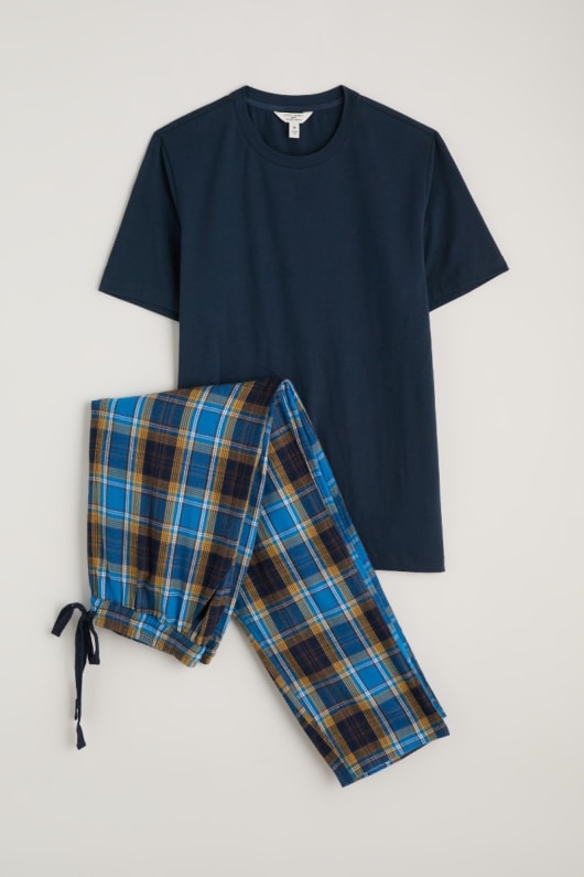 des hommes trevothen pyjama manches courtes set