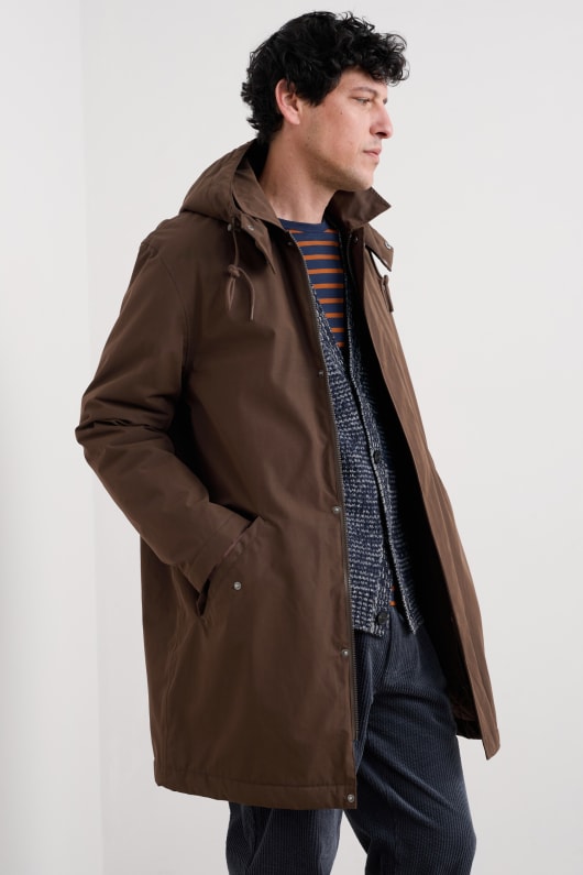 les hommes de pierre vague manteau imperméable à leau