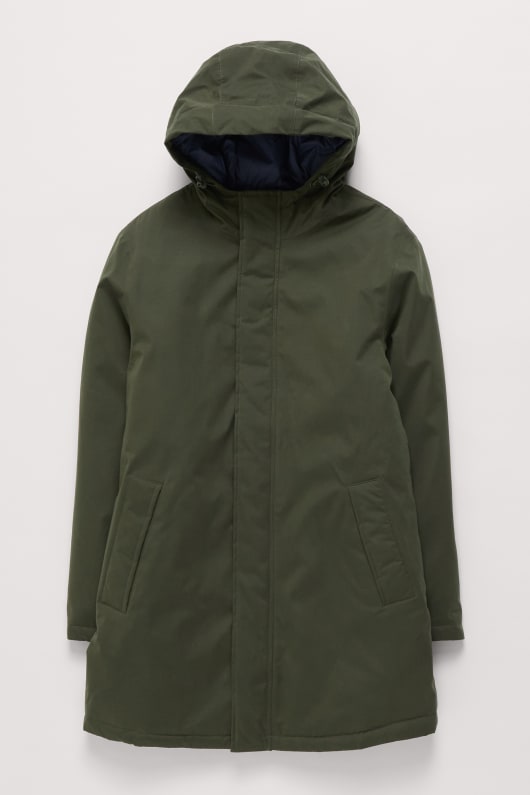 des hommes jibes rembourré manteau imperméable à leau