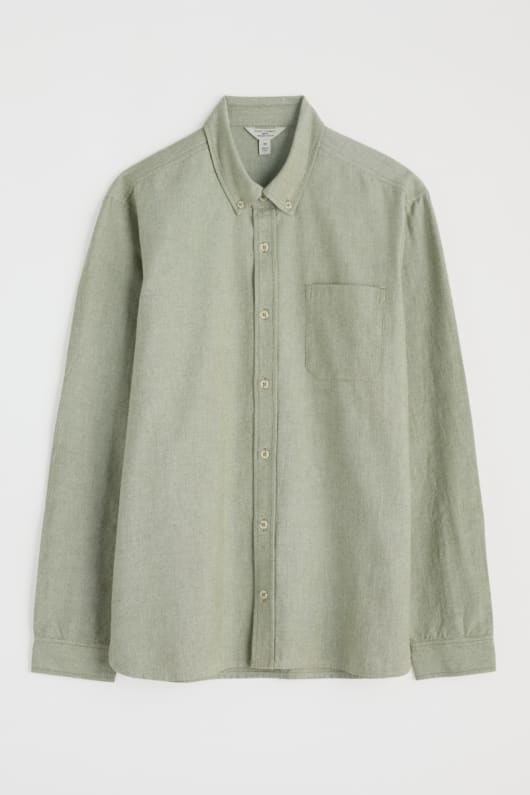 les hommes de jenken chemise oxford en coton bio