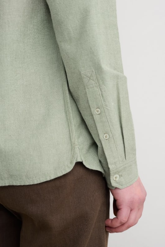 les hommes de jenken chemise oxford en coton bio