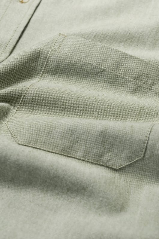 les hommes de jenken chemise oxford en coton bio