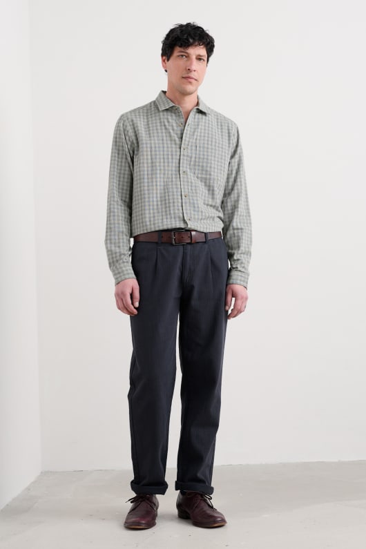 les hommes du murex chemise en coton organique