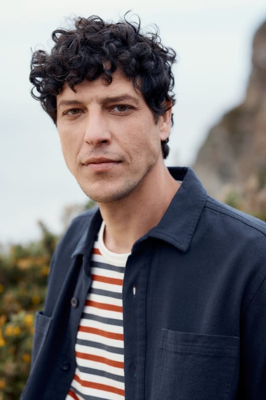les hommes gréement du coton bio overshirt