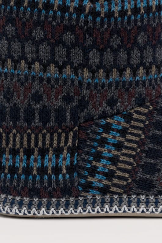 northaway hommes fair isle doublée de molleton slipper bottes
