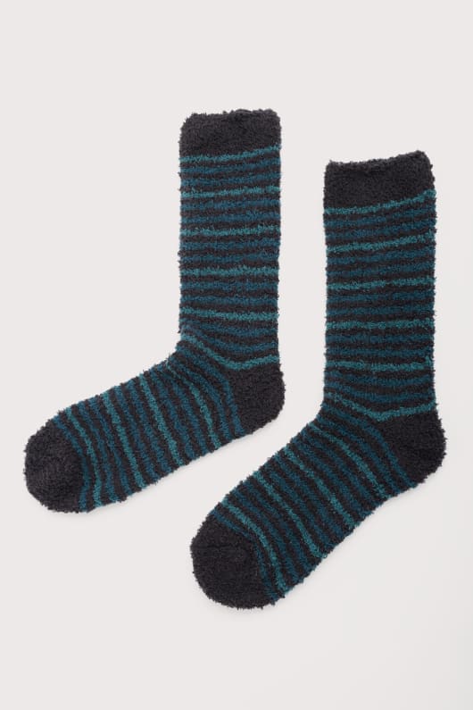 hommes court fluffies chaussettes