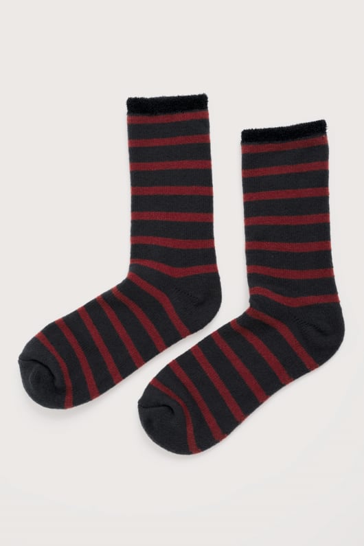 les hommes de la cabine de chaussettes