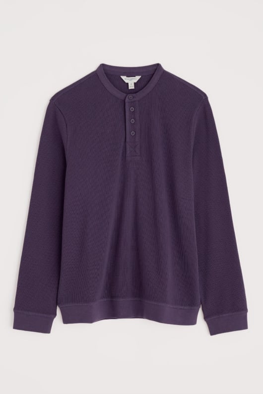 les hommes de la brigantine haut henley en coton bio
