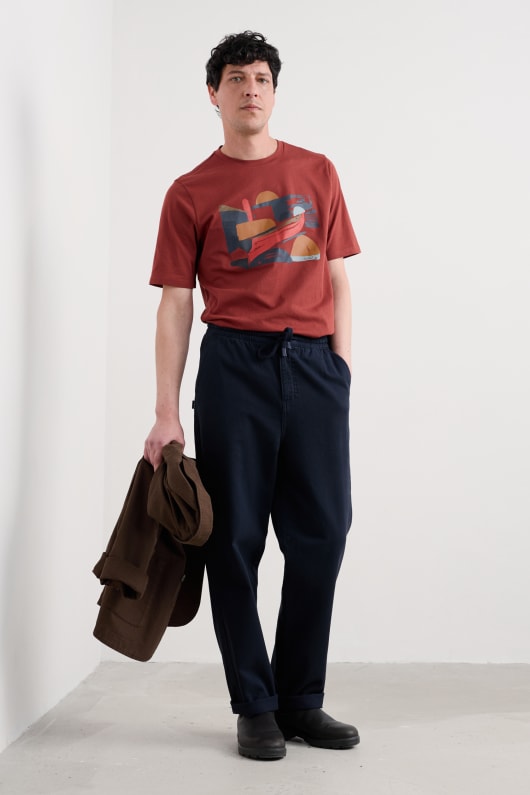 des hommes midwatch coton bio t-shirt