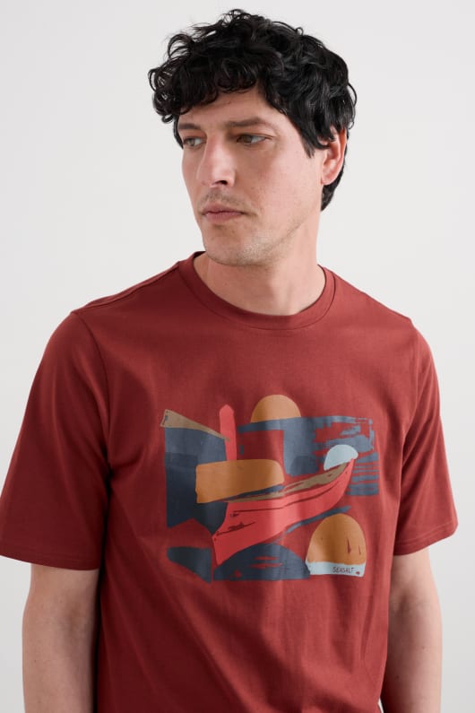 des hommes midwatch coton bio t-shirt