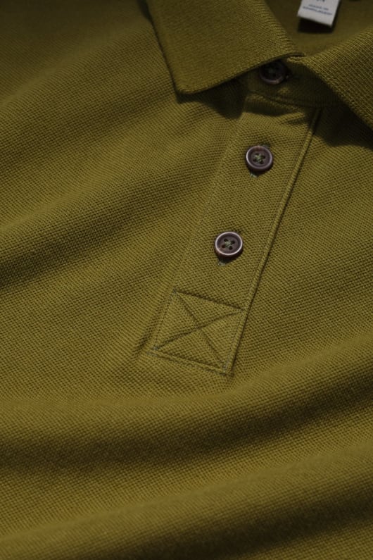 des hommes balefire long sleeve polo