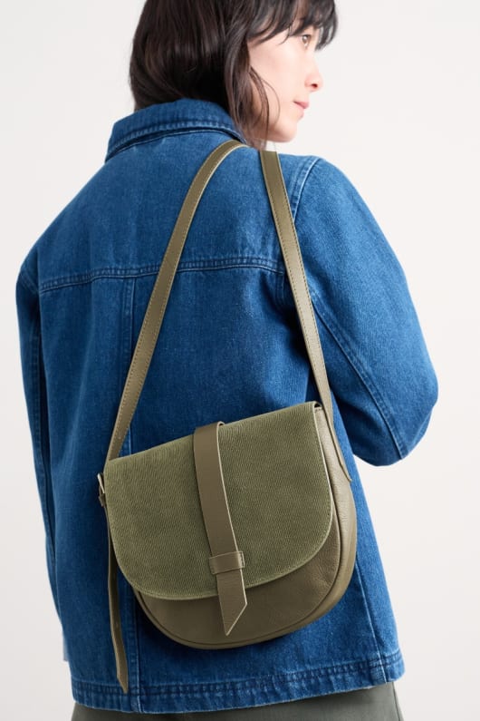 bellevalia en cuir sac À bandoulière