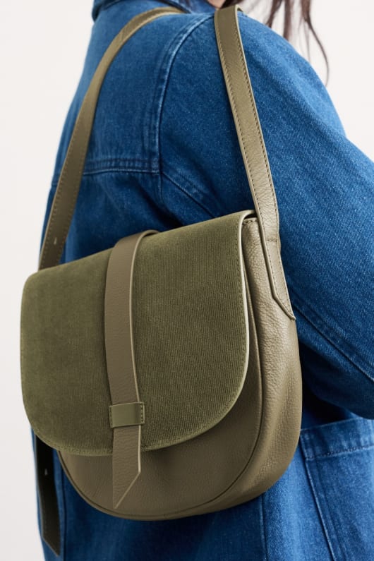 bellevalia en cuir sac À bandoulière