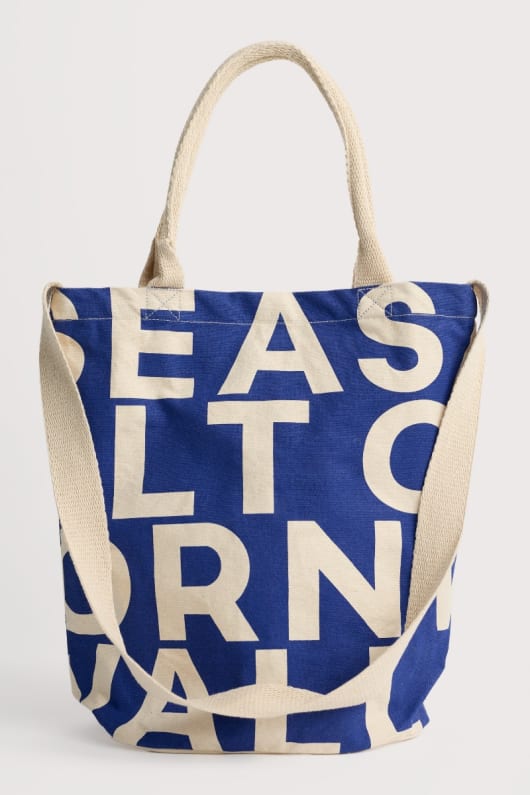 toile lettres logo sac fourre-tout