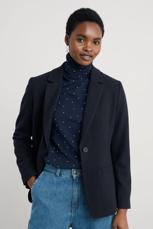 erica mélange de laine blazer