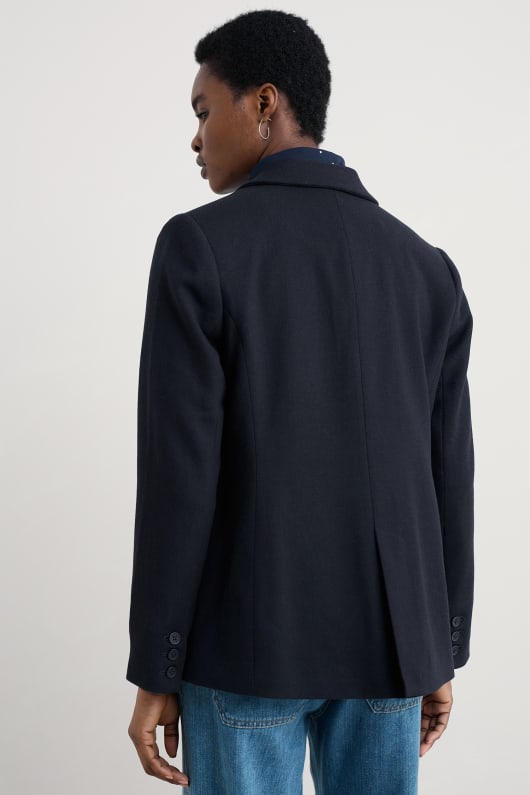 erica mélange de laine blazer