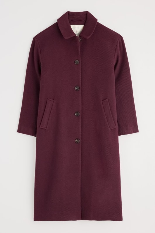 boskerris mélange de la laine manteau