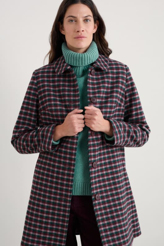 cabane en bois manteau