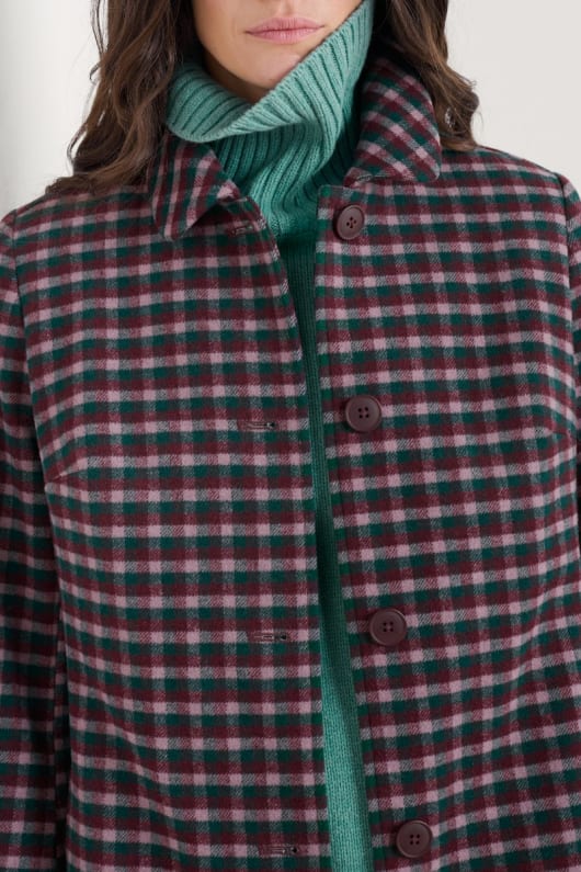 cabane en bois manteau