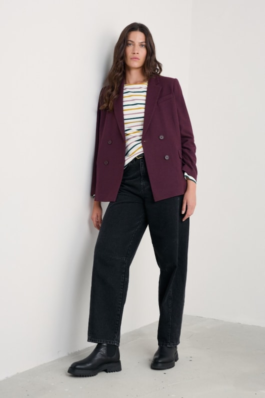 lowena mélange de la laine blazer