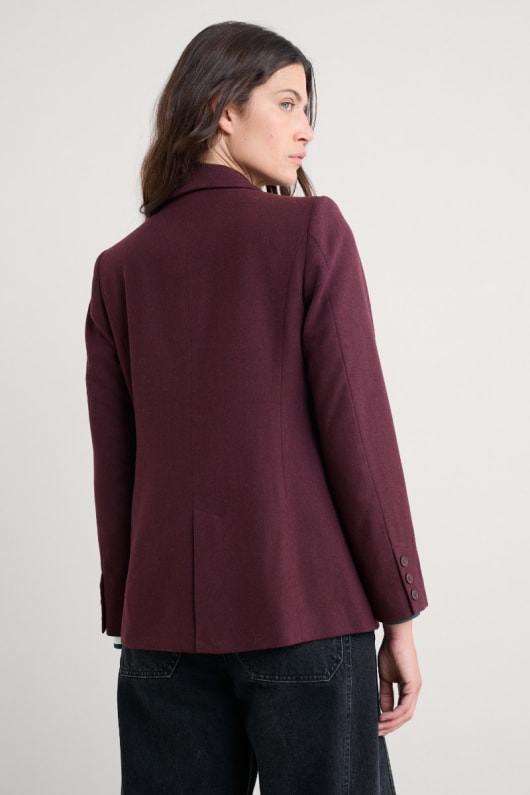 lowena mélange de la laine blazer