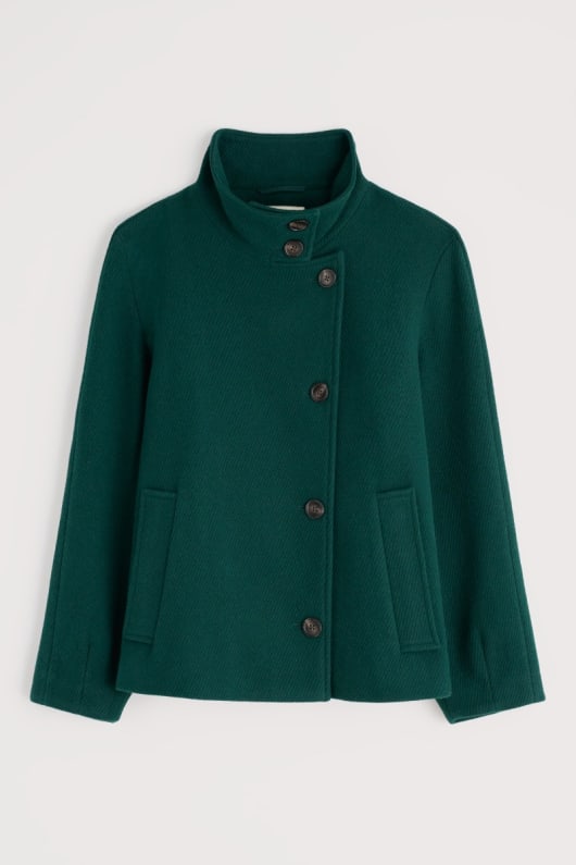 fritillaire asymétrique entonnoir cou manteau