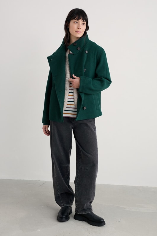 fritillaire asymétrique entonnoir cou manteau