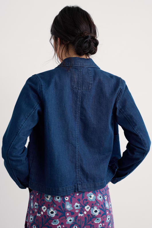 coombe voie de veste de coton